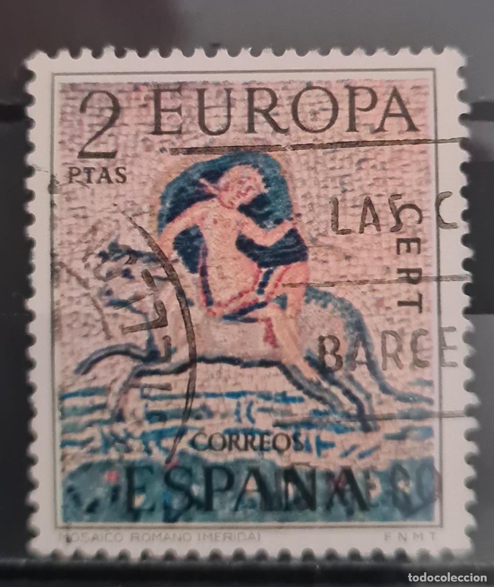 Sellos: Sello usado de Espa&ntilde;a 1973: Europa - Foto 1