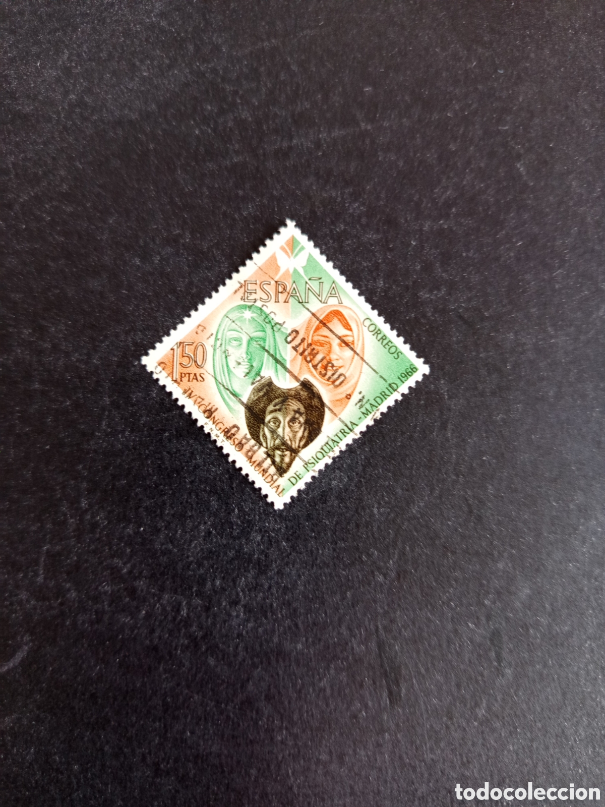 Sellos: Espa&ntilde;a, 1966. Congreso Psiquiatra Madrid. Edifil 1746. Pedido m&iacute;nimo 3 &euro;. Ver fotos.