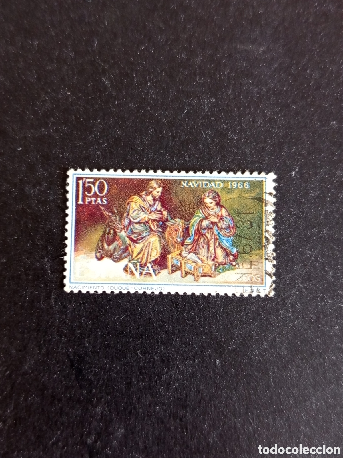 Sellos: Espa&ntilde;a, 1966. Navidad . Nacimiento, Duque de Cornejo. Edifil 1764. Pedido m&iacute;nimo 3 &euro;. Ver fotos.