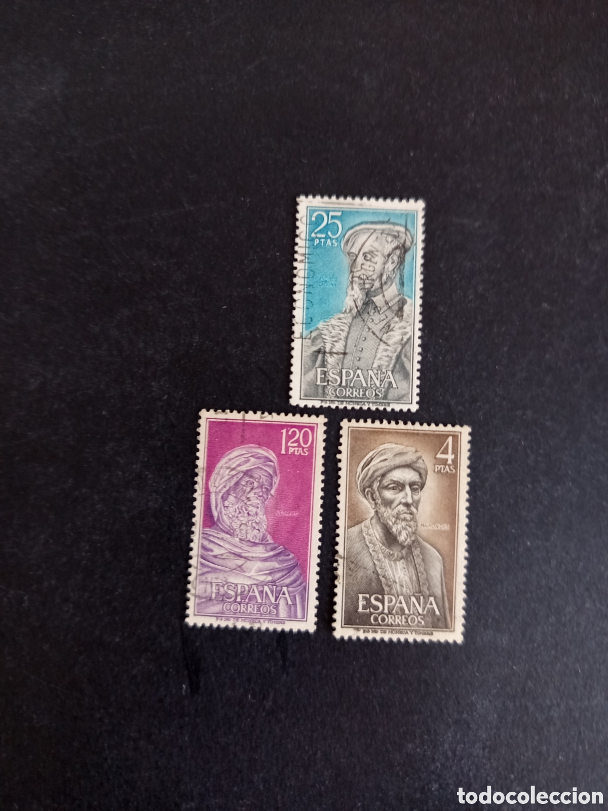 Sellos: Espa&ntilde;a, 1967. Personajes. Edifil 1791; 1793/4. Pedido m&iacute;nimo 3 &euro;. Ver fotos.