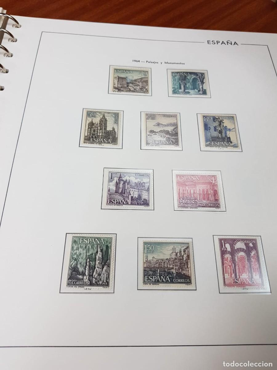 Sellos: EDIFIL 1964-SELLOS MONTADOS EN HOJAS EDIFIL-NUEVOS