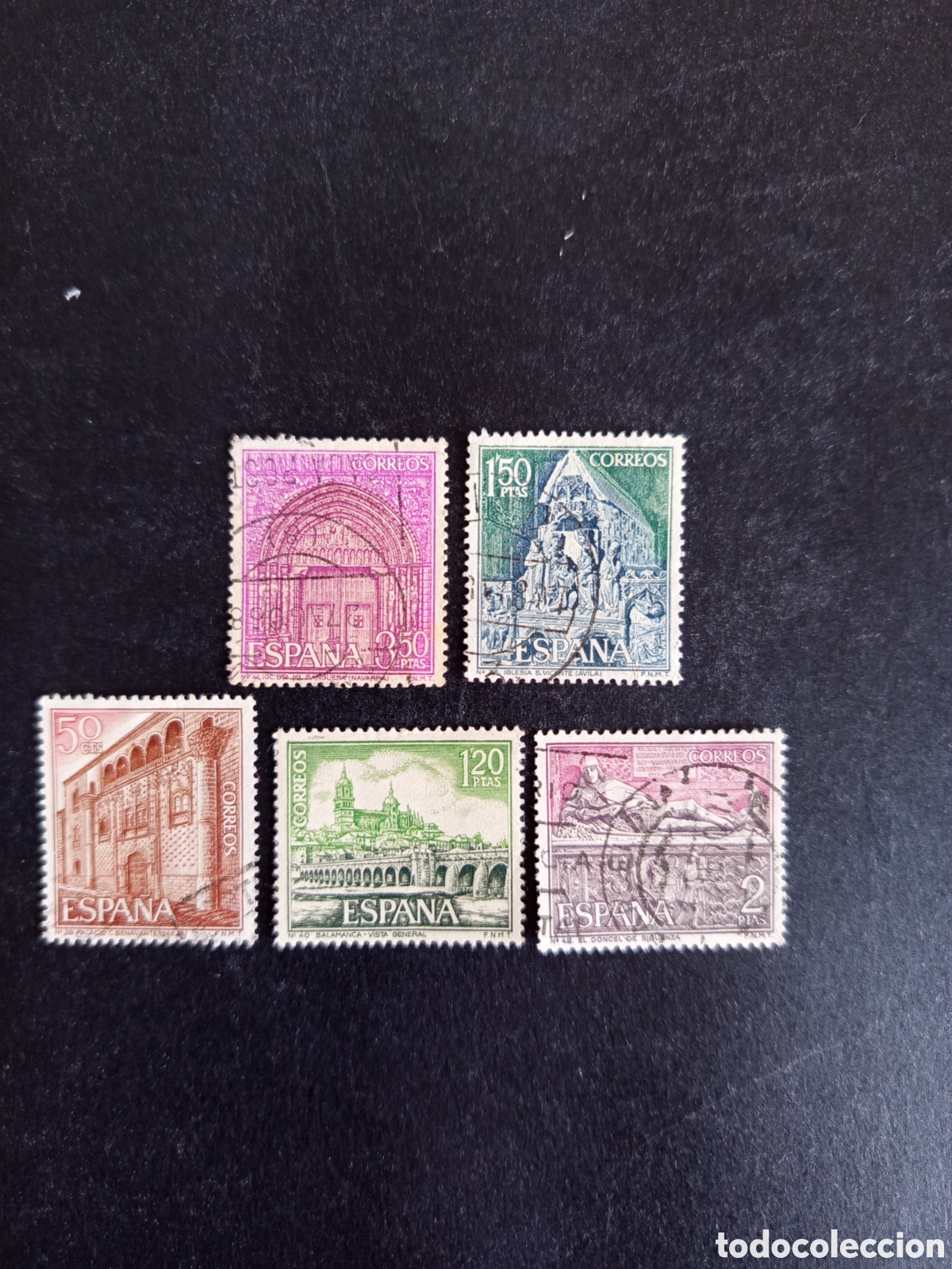 Sellos: Espa&ntilde;a, 1968. Turismo: paisajes y monumentos. Edifil 1875/9. Pedido m&iacute;nimo 3 &euro;. Ver fotos.