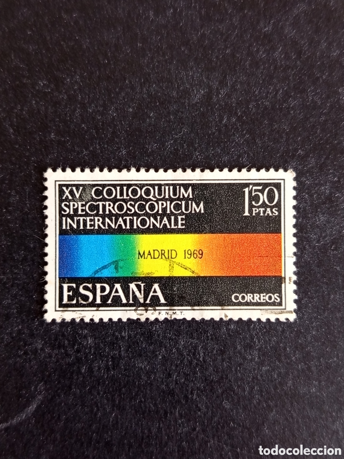 Sellos: Espa&ntilde;a, 1969. Congreso Espectroscopia. Edifil 1924. Pedido m&iacute;nimo 3 &euro;. Ver fotos.