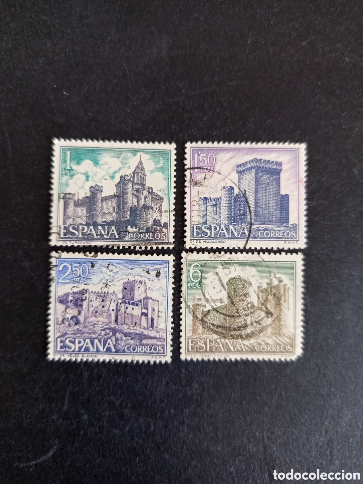 Sellos: Espa&ntilde;a, 1969. Castillos . Edifil 1927/9; 1931. Pedido m&iacute;nimo 3 &euro;. Ver fotos.