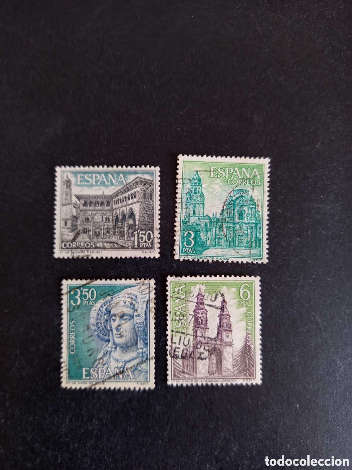 Sellos: Espa&ntilde;a, 1969. Turismo: paisajes y monumentos. Edifil 1935/8. Pedido m&iacute;nimo 3 &euro;. Ver fotos.