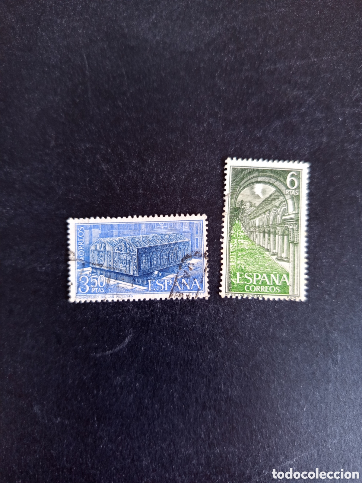 Sellos: Espa&ntilde;a, 1969. Monasterio de Las Huelgas. Edifil 1947/8. Pedido m&iacute;nimo 3 &euro;. Ver fotos.