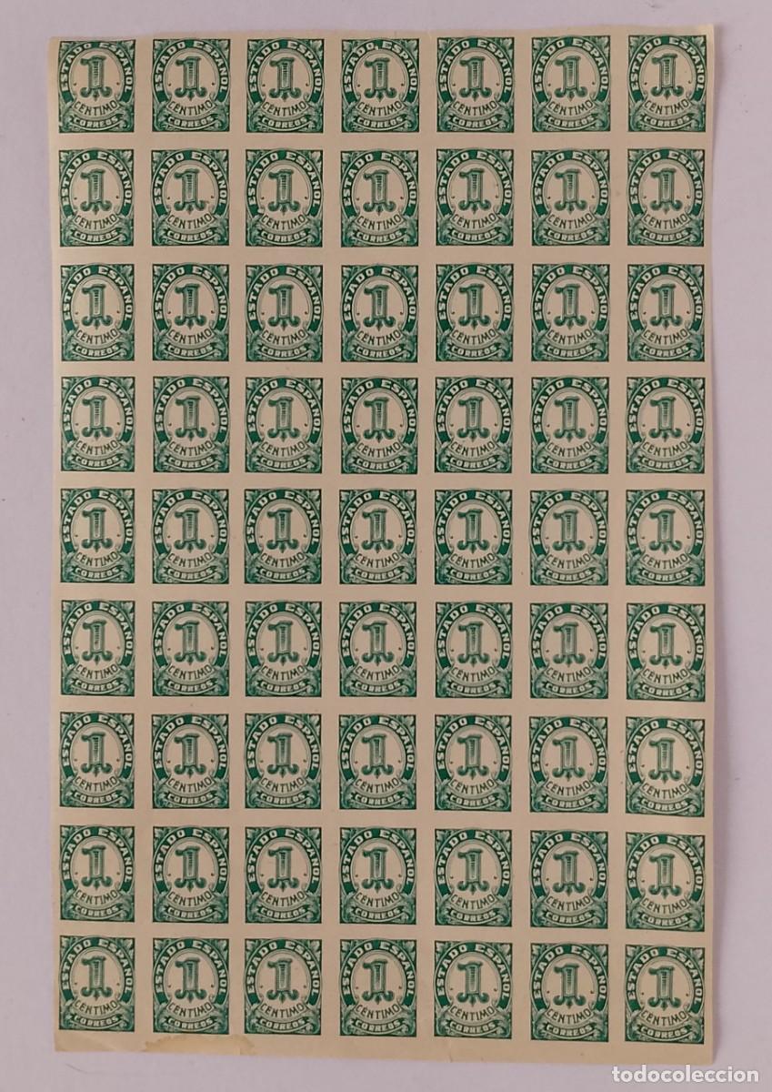 Sellos: (5)BLOQUE DE 63 SELLOS NUEVOS DE 1 CT. 1933 - Foto 1