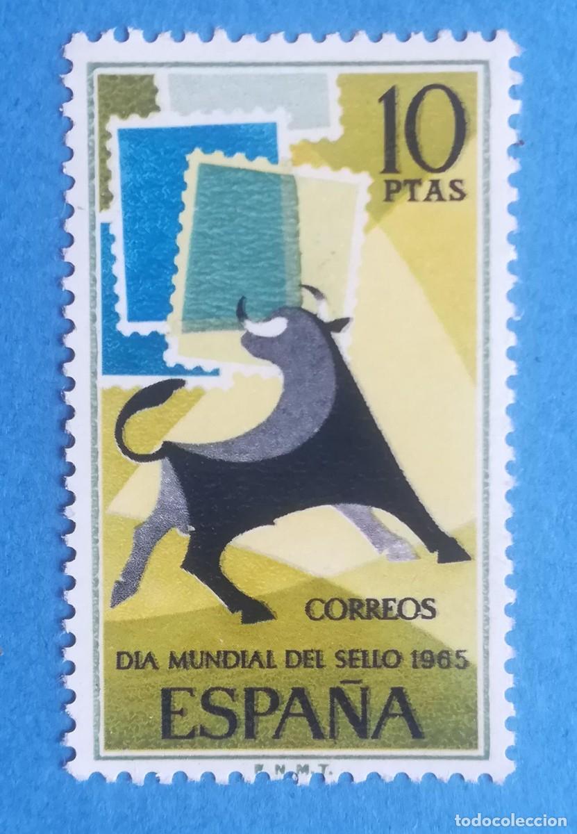 Sellos: D&iacute;a Mundial del Sello 1965. Edifil 1669. Nuevo sin fijasellos.