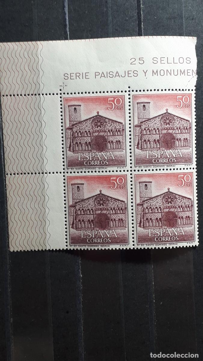 Sellos: ESPA&Ntilde;A ** A&Ntilde;O 1966. EDIFIL 1729. BLOQUE DE 4.