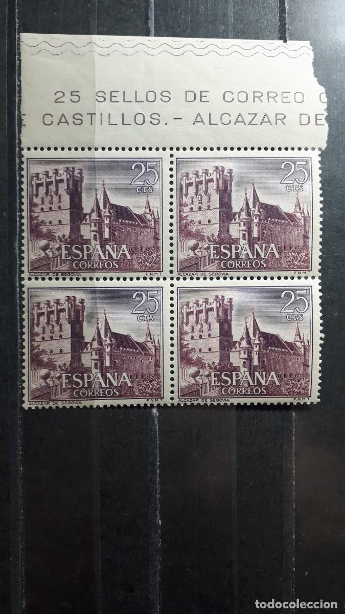 Sellos: ESPA&Ntilde;A A&ntilde;o 1966* * EDIFIL. - 1739. BLOQUE DE 4. - Foto 1