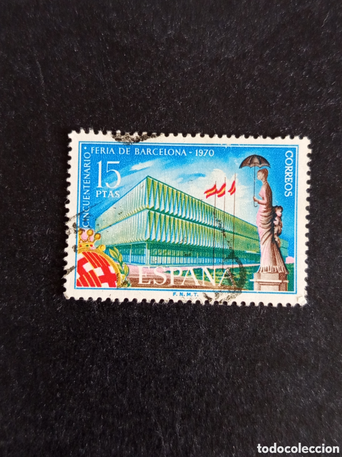 Sellos: Espa&ntilde;a, 1970. L A&ntilde;os Feria Barcelona. Edifil 1975. Pedido m&iacute;nimo 3 &euro;. Ver fotos.