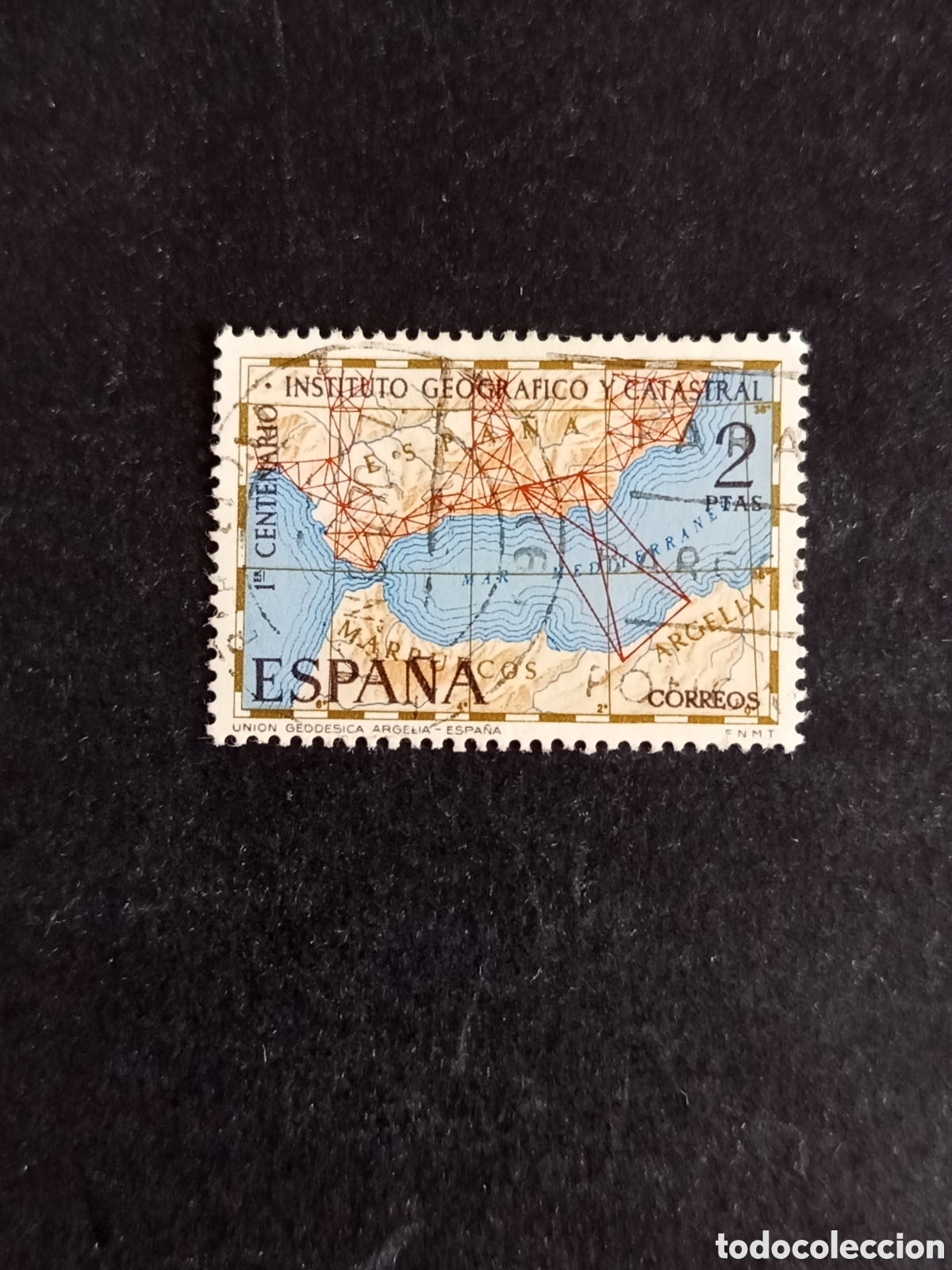 Sellos: Espa&ntilde;a, 1970. Instituto Geogr&aacute;fico Catastral. Edifil 2001. Pedido m&iacute;nimo 3 &euro;. Ver fotos.