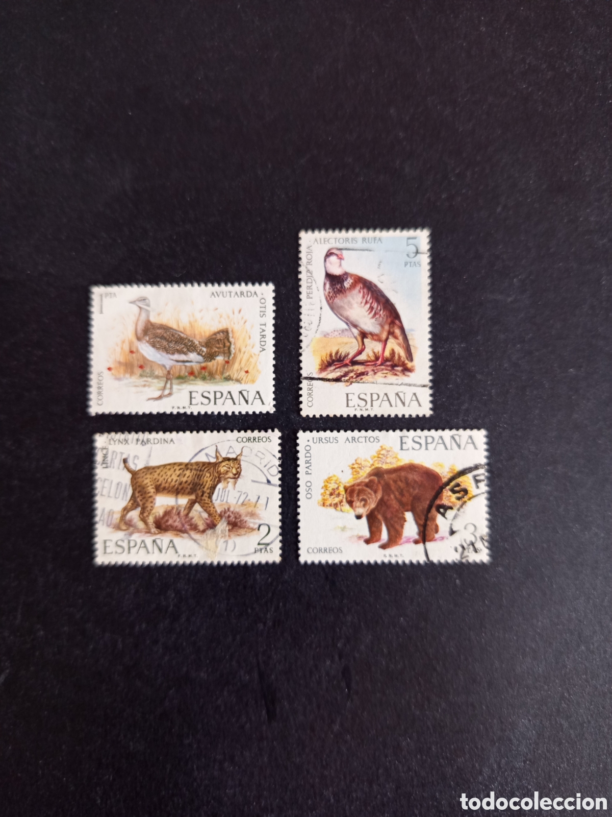 Sellos: Espa&ntilde;a, 1971. Fauna Hisp&aacute;nica. Edifil 2036/9. Pedido m&iacute;nimo 3 &euro;. Ver fotos.