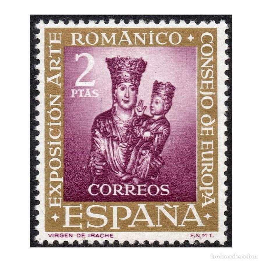 Sellos: Espa&ntilde;a 1961 [SLL] Exposici&oacute;n de Arte Rom&aacute;nico. 1 PTS (MNH)
