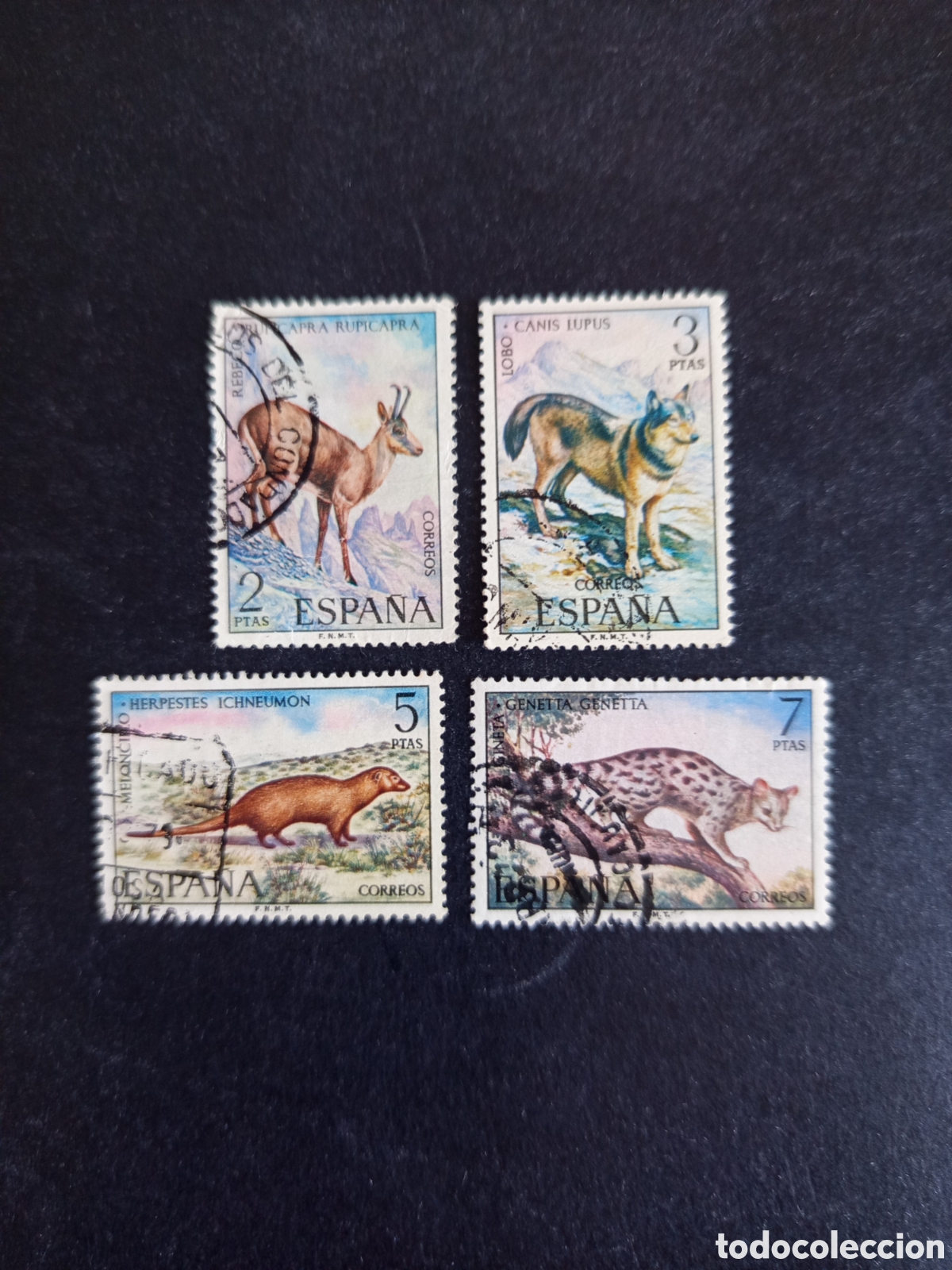 Sellos: Espa&ntilde;a, 1972. Fauna Hisp&aacute;nica. Edifil 2103/6. Pedido m&iacute;nimo 3 &euro;. Ver fotos.