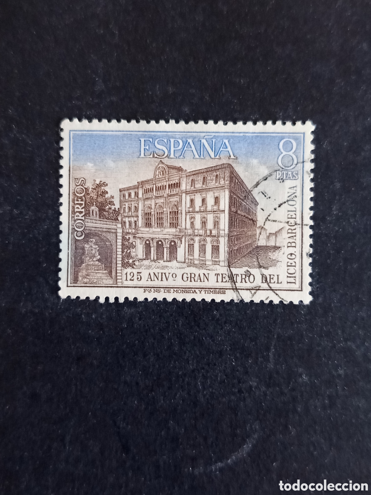 Sellos: Espa&ntilde;a, 1972. Teatro del Liceo, Barcelona. Edifil 2114. Pedido m&iacute;nimo 3 &euro;. Ver fotos.