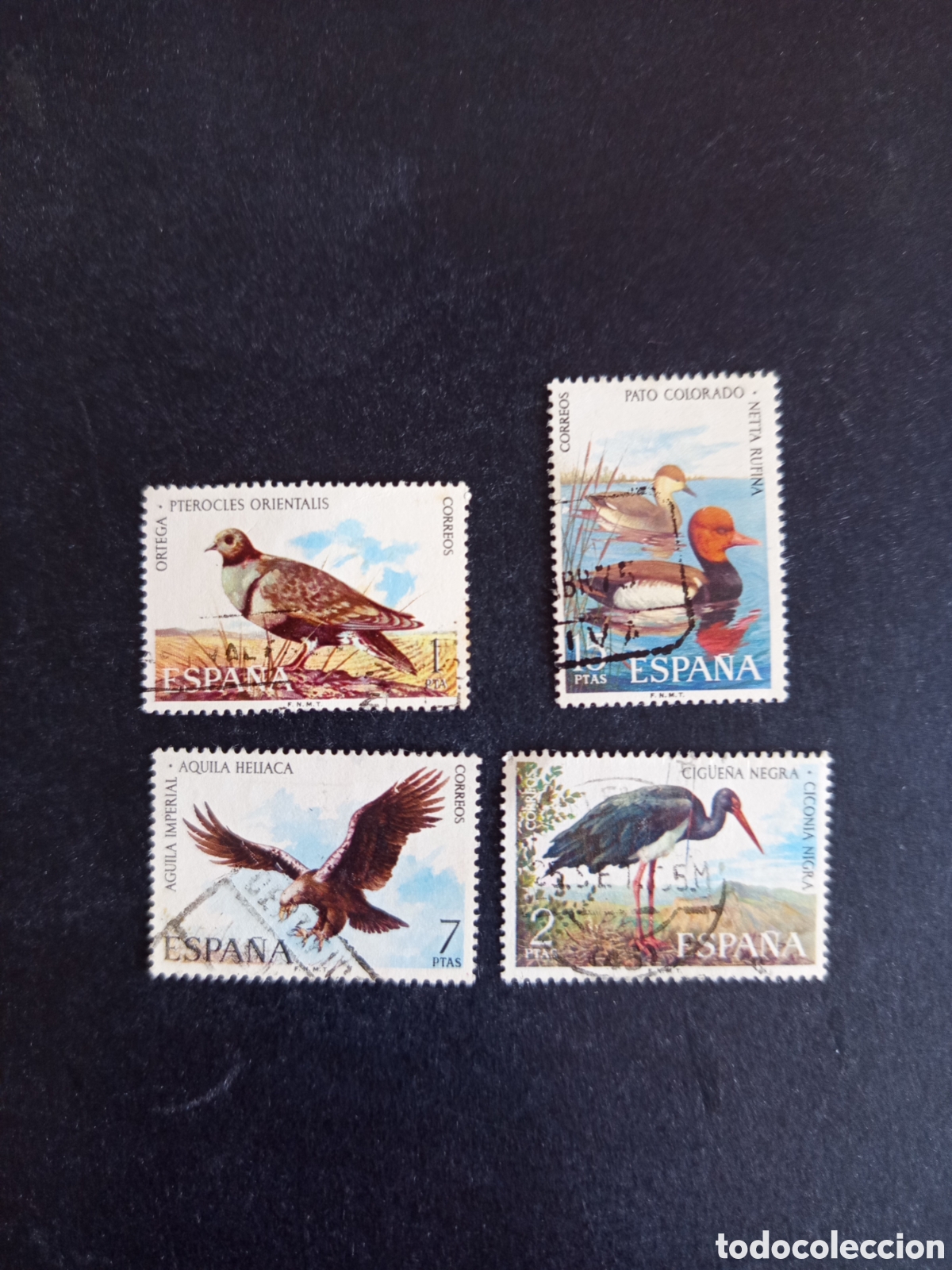 Sellos: Espa&ntilde;a, 1973. Fauna Hisp&aacute;nica. Edifil 2134/5; 2137/8. Pedido m&iacute;nimo 3 &euro;. Ver fotos.