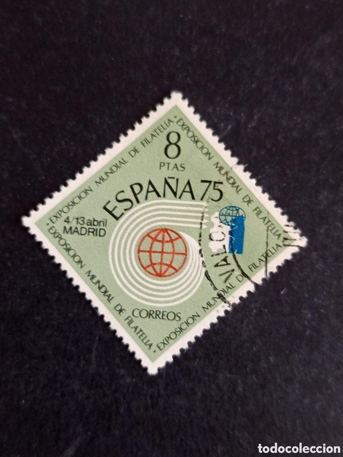 Sellos: Espa&ntilde;a, 1974. Exposici&oacute;n Mundial Filatelia. Edifil 2176. Pedido m&iacute;nimo 3 &euro;. Ver fotos.