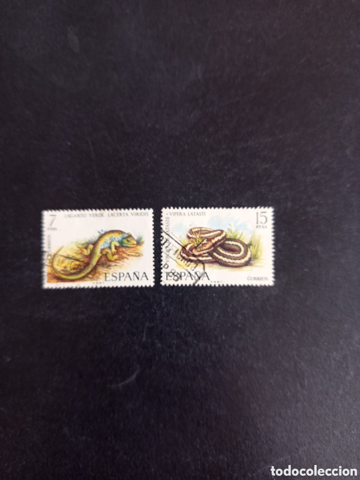 Sellos: Espa&ntilde;a, 1974. Fauna Hisp&aacute;nica. Edifil 2195/6. Pedido m&iacute;nimo 3 &euro;. Ver fotos.