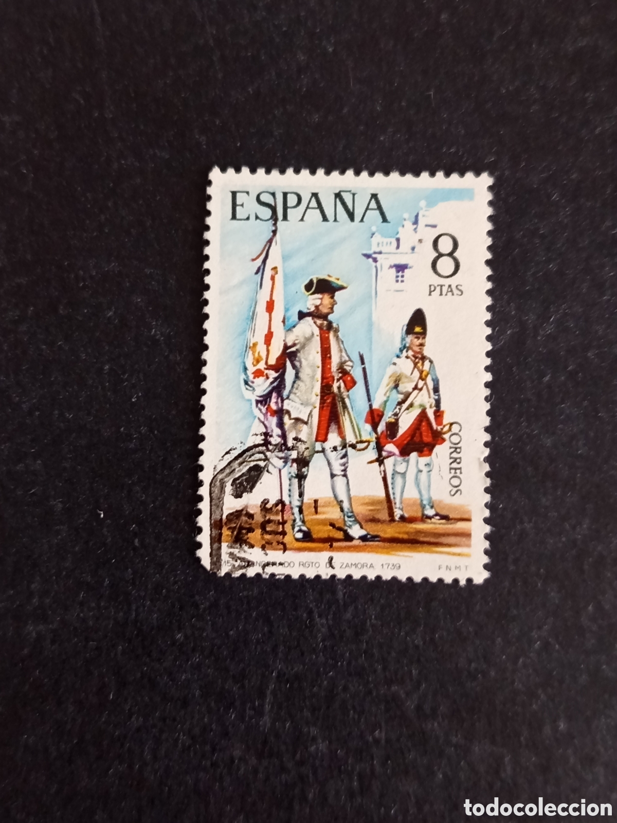 Sellos: Espa&ntilde;a, 1974. Uniformes Militares. Granadero Edifil 2201. Pedido m&iacute;nimo 3 &euro;. Ver fotos.