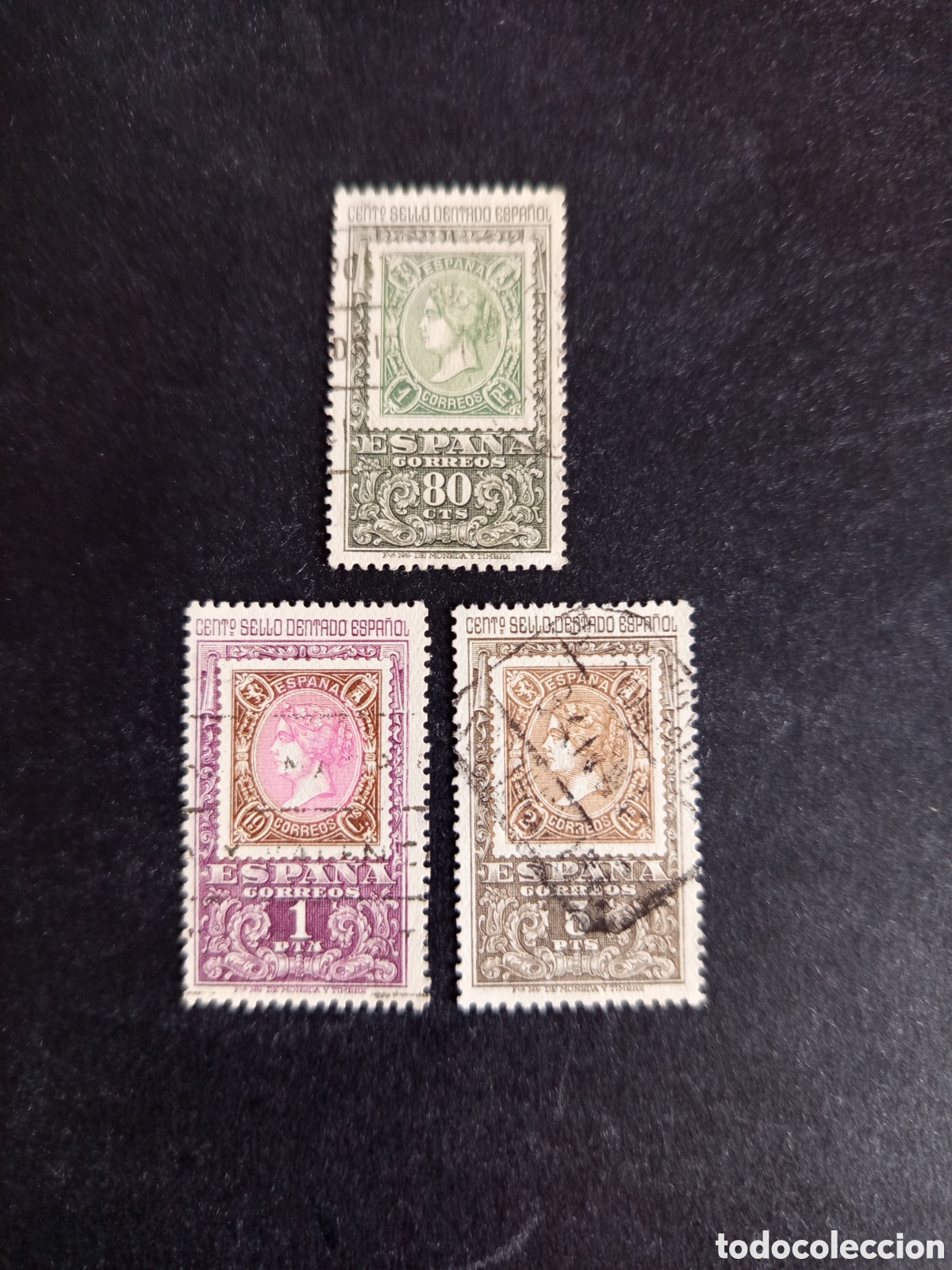 Sellos: Espa&ntilde;a, 1965. IV Centenario Sello Espa&ntilde;ol Dentado. Edifil 1689/91. Pedido m&iacute;nimo 3 &euro;. Ver fotos.