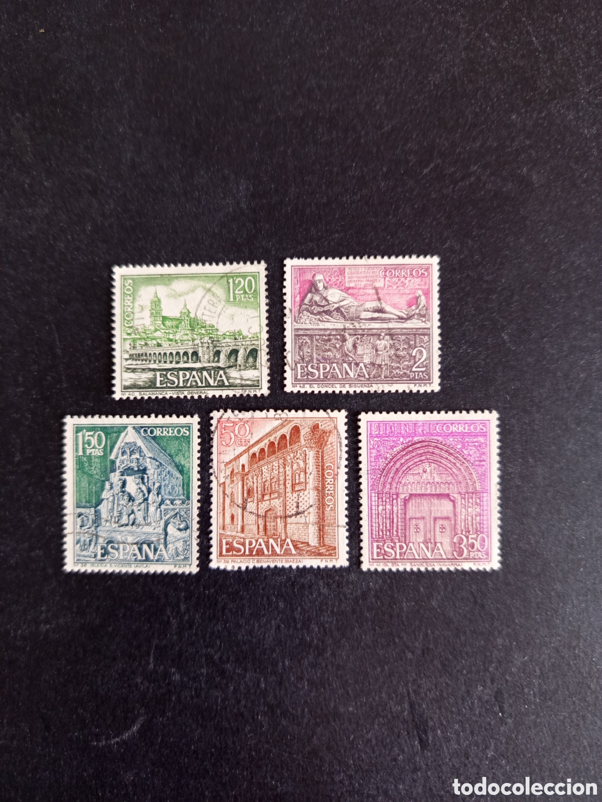 Sellos: Espa&ntilde;a, 1968. Turismo: paisajes y monumentos. Edifil 1875/9. Pedido m&iacute;nimo 3 &euro;. Ver fotos.