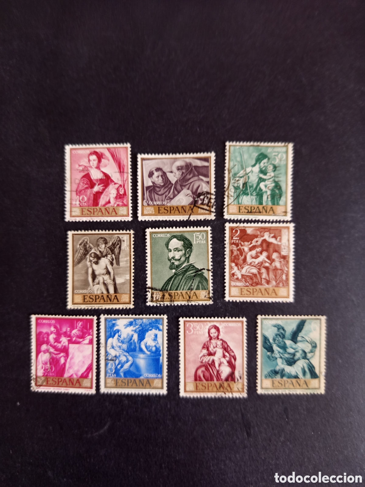 Sellos: Espa&ntilde;a, 1969. D&iacute;a del Sello. Alonso Cano. Edifil 1910/9. Pedido m&iacute;nimo 3 &euro;. Ver fotos.