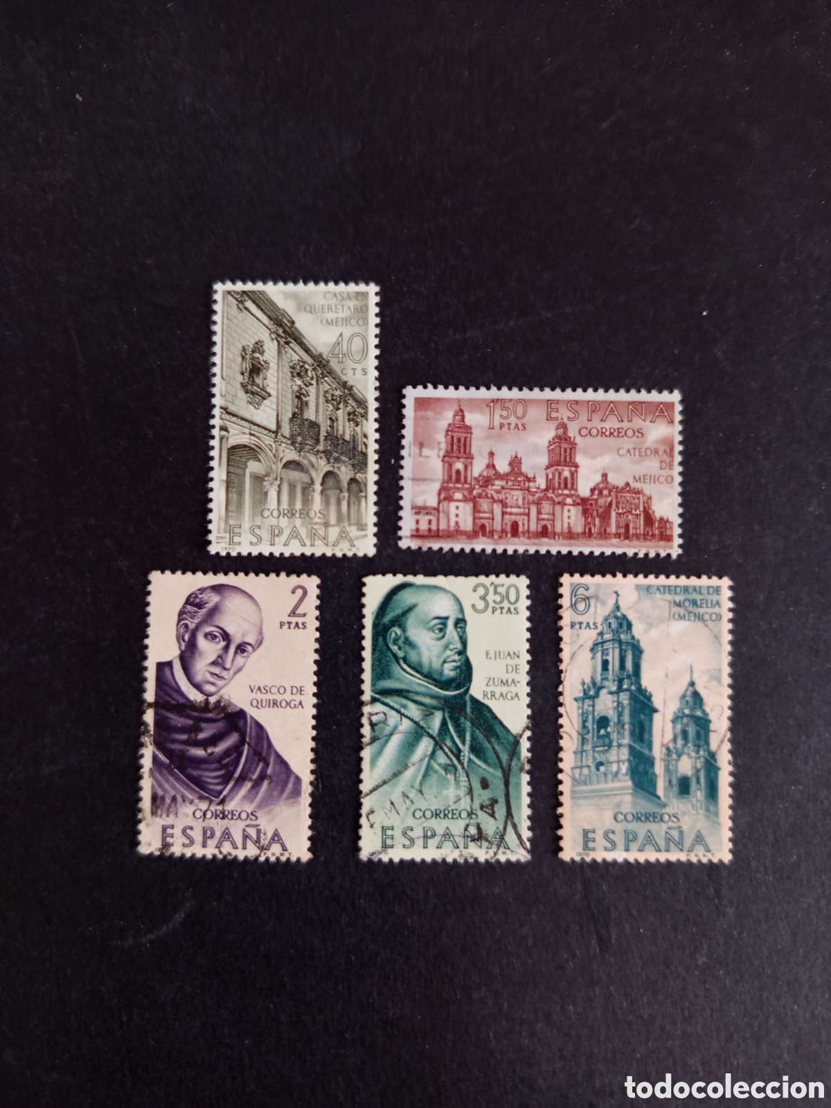 Sellos: Espa&ntilde;a, 1970. Forjadores de Am&eacute;rica. Edifil 1996/2000. Pedido m&iacute;nimo 3 &euro;. Ver fotos.