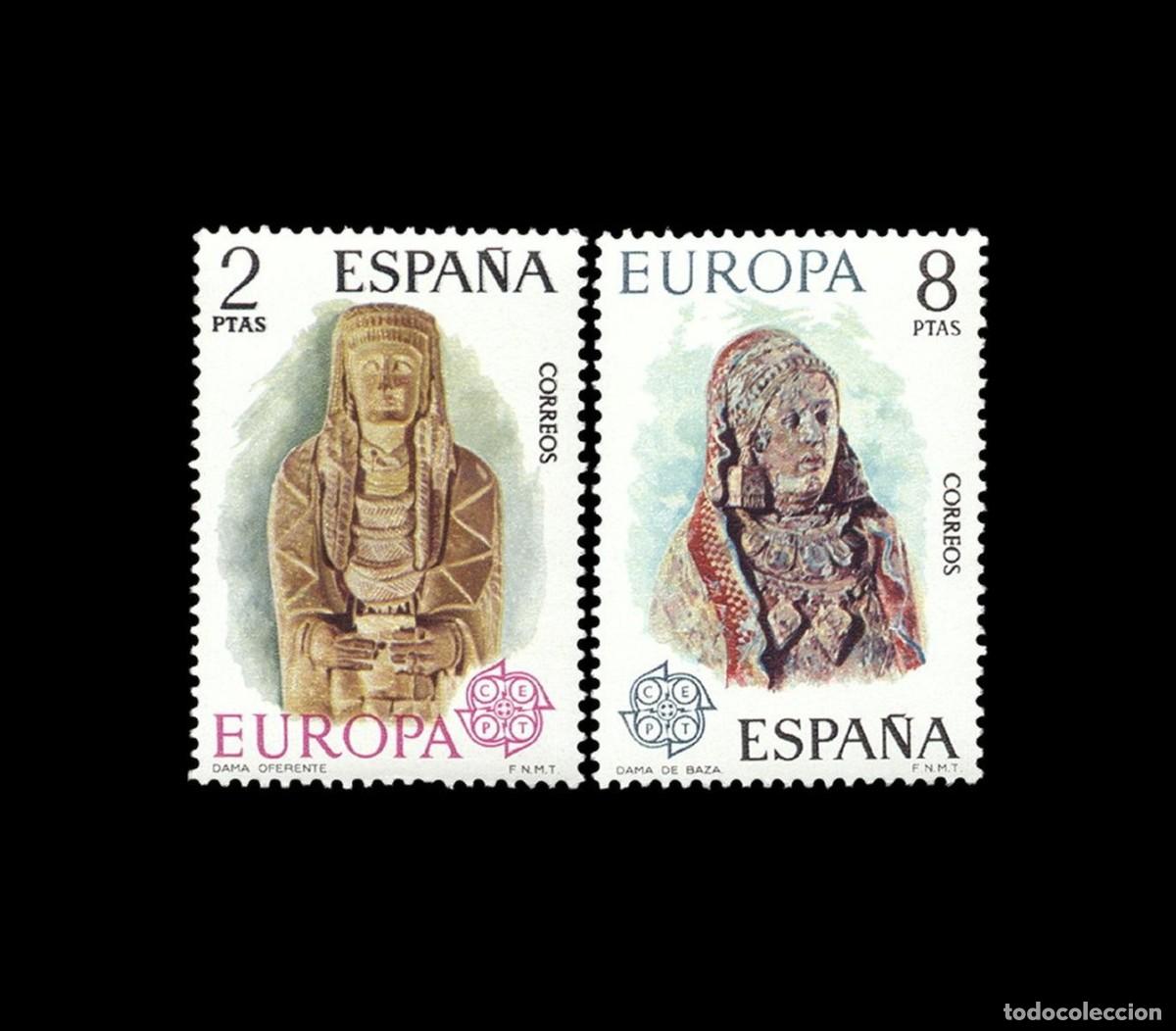 Sellos: Espa&ntilde;a 1974 | Europa CEPT | Ed 2177/8 - Yv 1829/30 - Mi 2072/3 MNH **