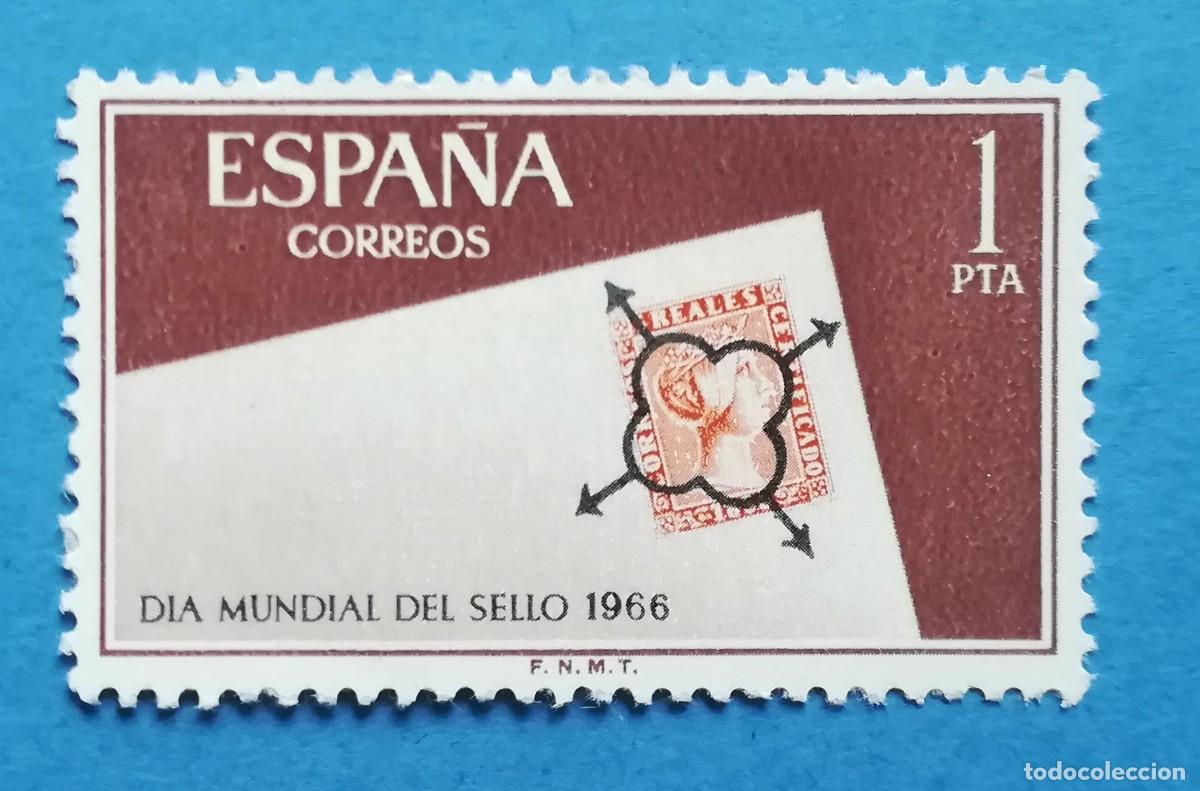 Sellos: D&iacute;a Mundial del Sello. Edifil 1724. Nuevo sin fijasellos.