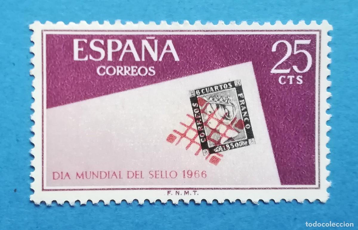 Sellos: D&iacute;a Mundial del Sello. 25 cts. Edifil 1723. Nuevo sin fijasellos.