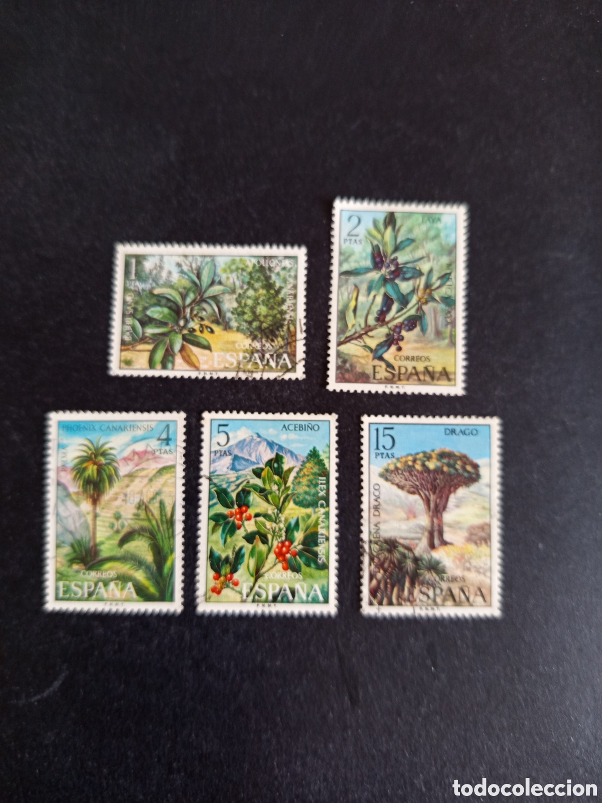 Sellos: Espa&ntilde;a, 1973. Flora. Edifil 2120/4. Pedido m&iacute;nimo 3 &euro;. Ver fotos. El lote es el que se muestra