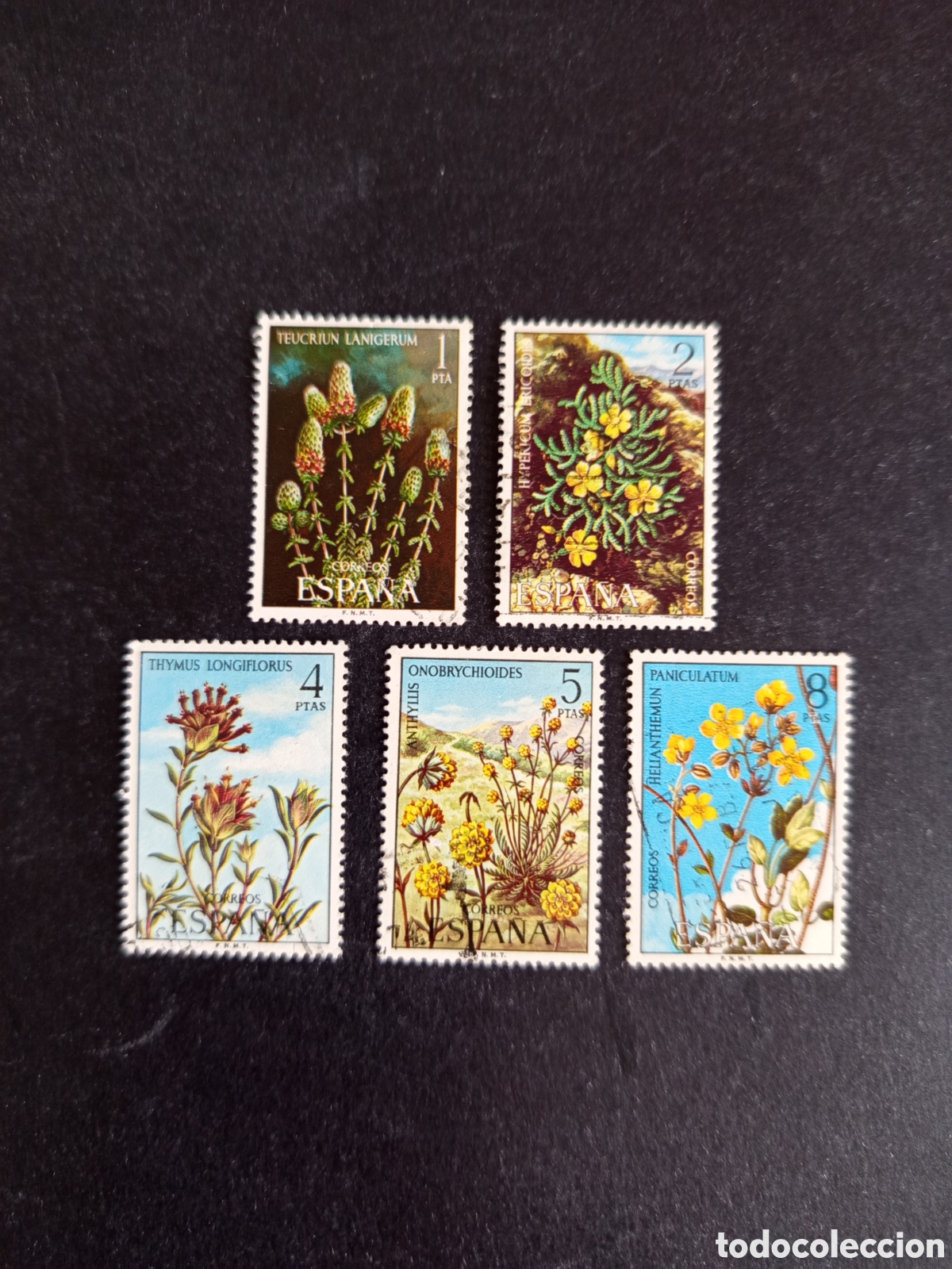 Sellos: Espa&ntilde;a, 1974. Flora. Edifil 2220/4. Pedido m&iacute;nimo 3 &euro;. Ver fotos. El lote es el que se muestra