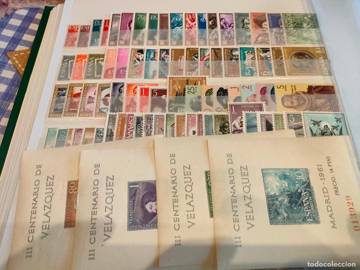 Sellos: A&Ntilde;O 1961 COMPLETO SELLOS NUEVOS SIN CHARNELA