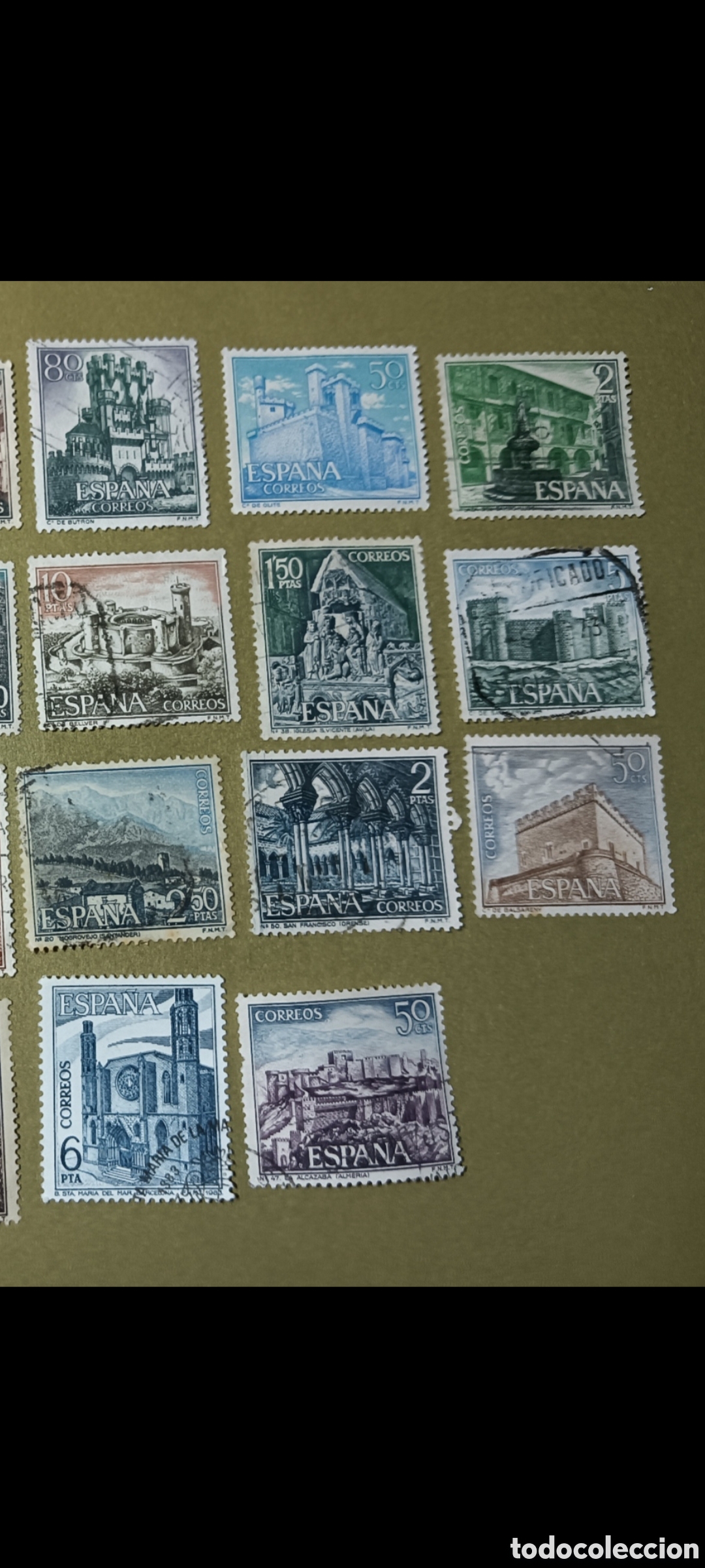 Sellos: Sellos. Lugares de Espa&ntilde;a. - Foto 3