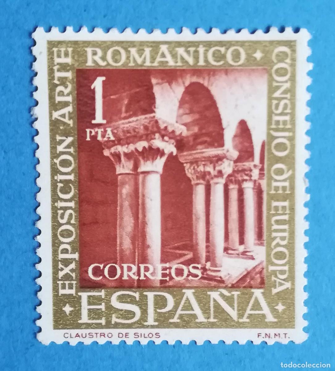 Sellos: Arte Rom&aacute;nico. Claustro de Silos. Edifil 1366. Nuevo sin fijasellos