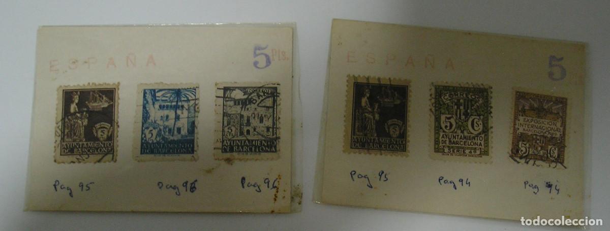 Sellos: LOTE 6 SELLOS DE LA EPOCA DE LA GUERRA CIVIL APORTO VARIAS FOTOS (26-12)