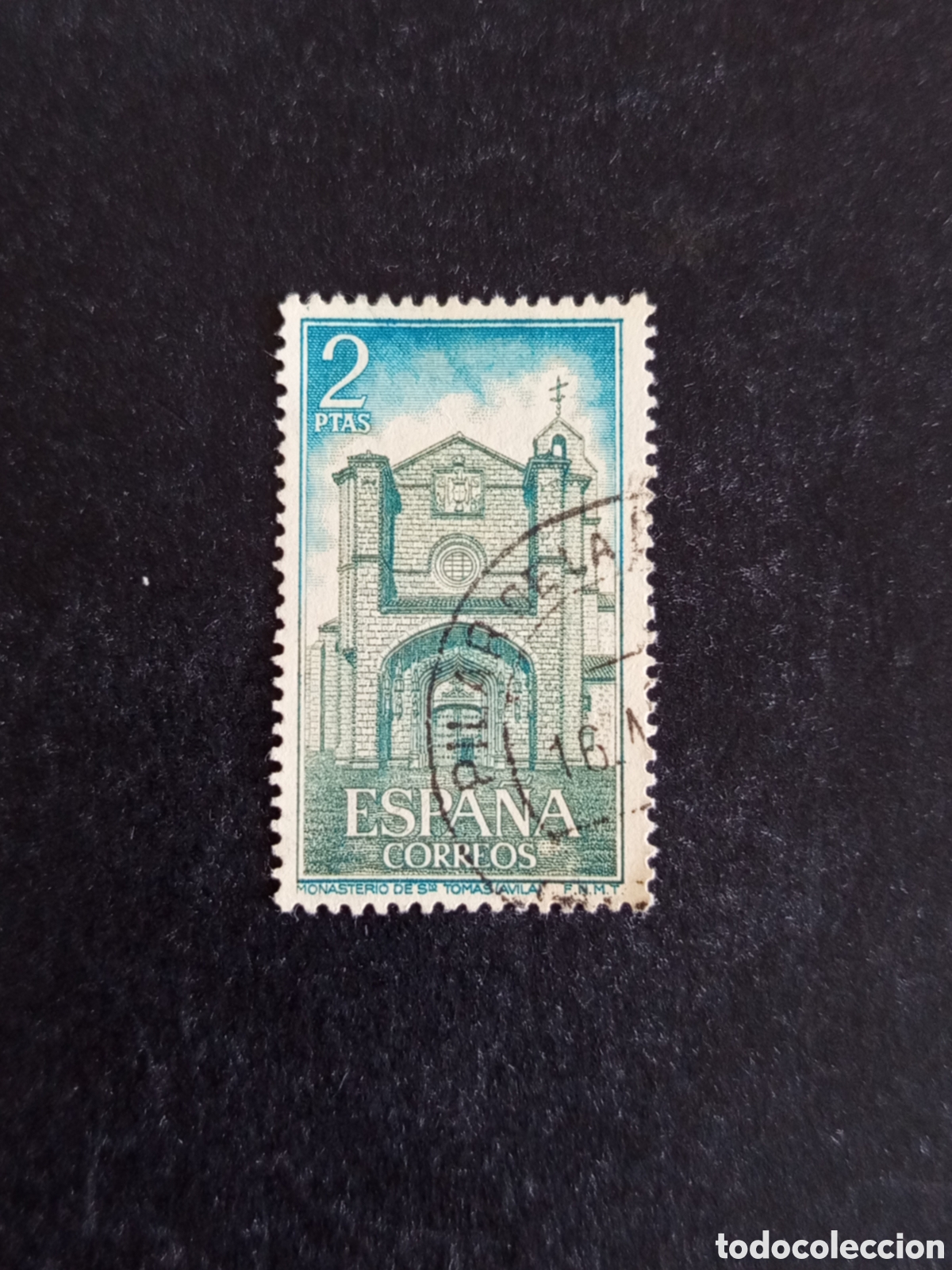Sellos: Espa&ntilde;a, 1972. Monasterio de Santo Tom&aacute;s, &Aacute;vila. Edifil 2111. Pedido m&iacute;nimo 3 &euro;. Ver fotos .