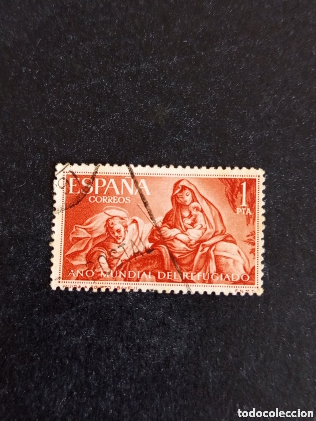 Sellos: Espa&ntilde;a, 1961. A&ntilde;o del Refugiado. Edifil 1326. Pedido m&iacute;nimo 3 &euro;. Ver fotos.