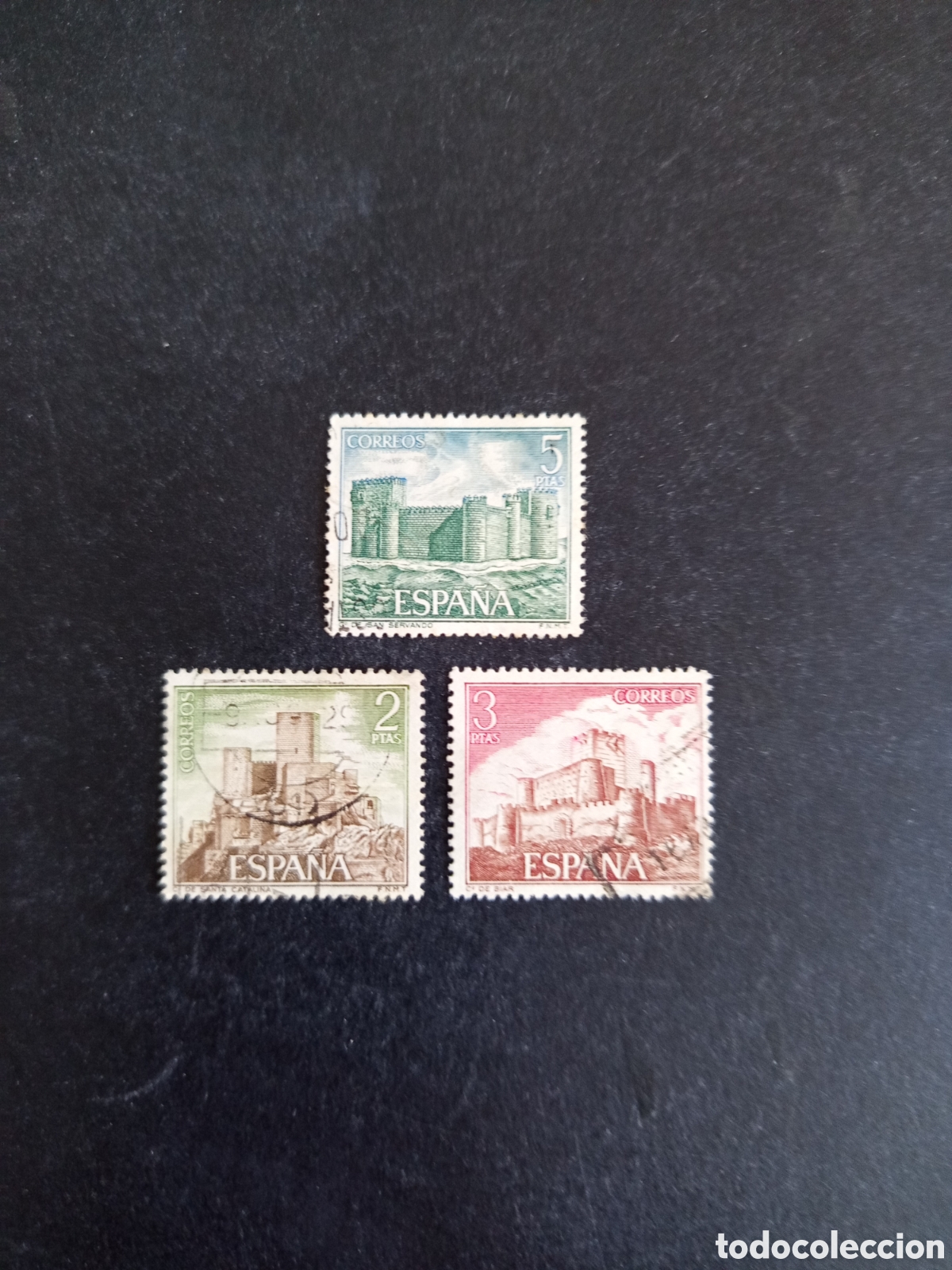 Sellos: Espa&ntilde;a, 1972. Castillos. Edifil 2094/6. Pedido m&iacute;nimo 3 &euro;. Ver fotos . El lote es el que se muestra