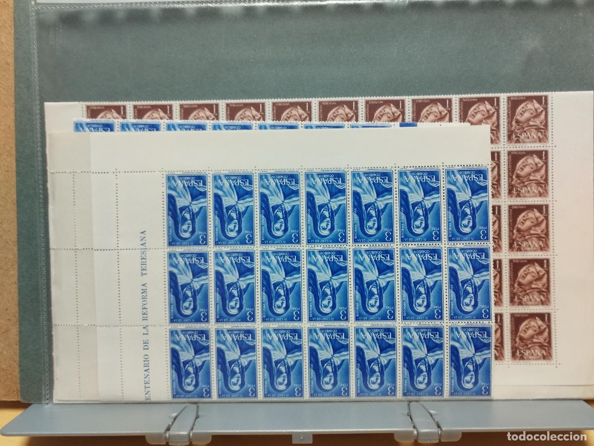 Stamps: BZB ESPA&Ntilde;A. EDIFIL 1428/30. IV CENTENARIO REFORMA TERESIANA. 200 SERIES NUEVAS EN PLIEGOS..