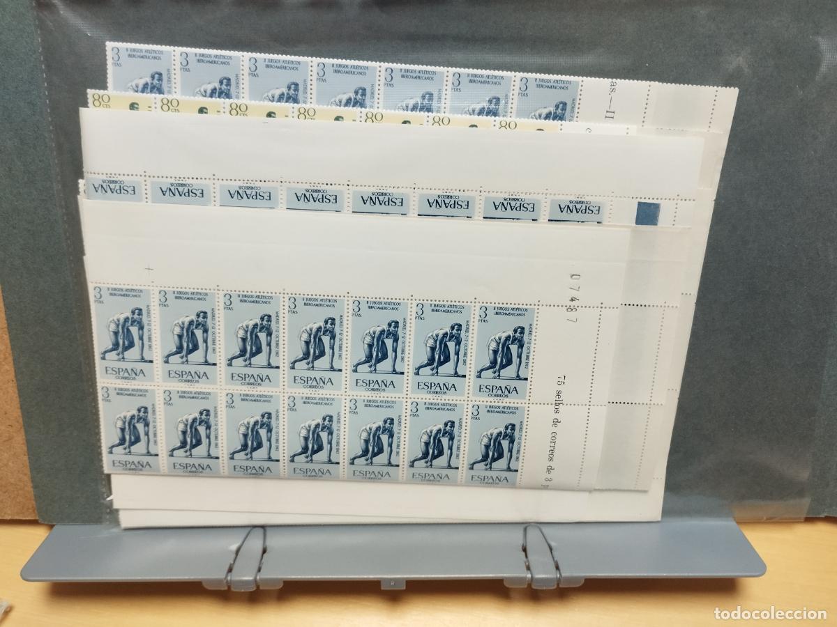 Timbres: BZB ESPA&Ntilde;A. EDIFIL 1450/53. II JUEGOS ATLETICOS IBEROAMERICANOS. 150 SERIES NUEVAS EN PLIEGOS..