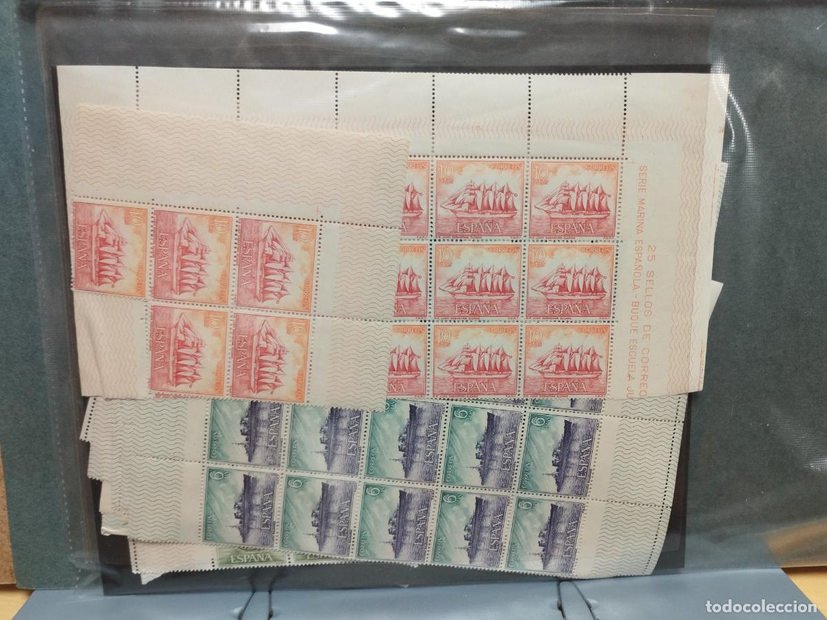 Selos: BZB ESPA&Ntilde;A. EDIFIL 1599/1612. HOMENAJE A MARINA ESPA&Ntilde;OLA. 33 SERIES NUEVAS COMPLETAS.