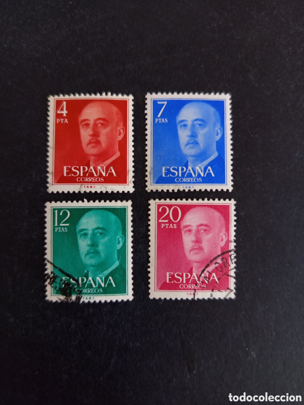 Sellos: Espa&ntilde;a, 1974/5. Francisco Franco. Edifil 2225/8. Pedido m&iacute;nimo 3 &euro;. Ver fotos .