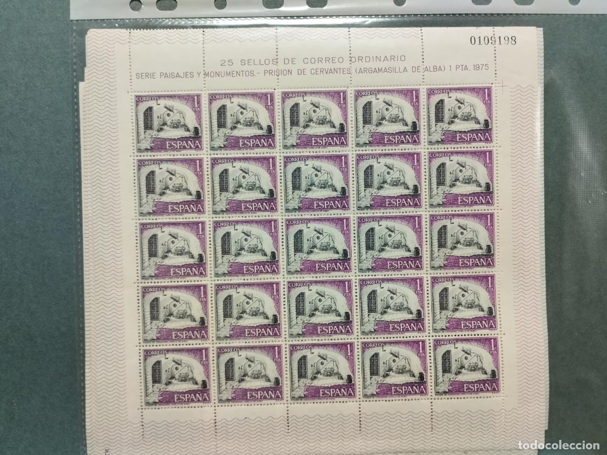 Timbres: BZB ESPA&Ntilde;A. EDIFIL 2266/71. PAISAJES Y MONUMENTOS. CERVANTES. 25 SERIES NUEVAS EN PLIEGOS.