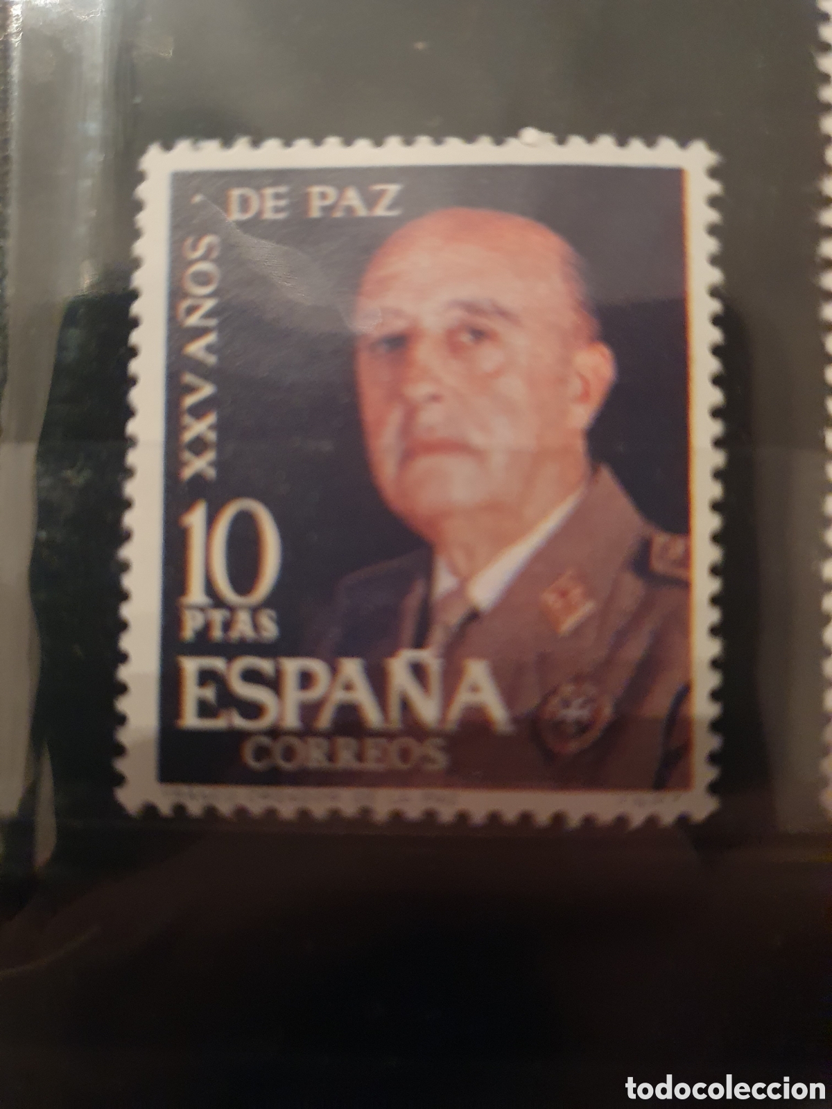 Francobolli: Edifil 1589. 10 pesetas de 1964