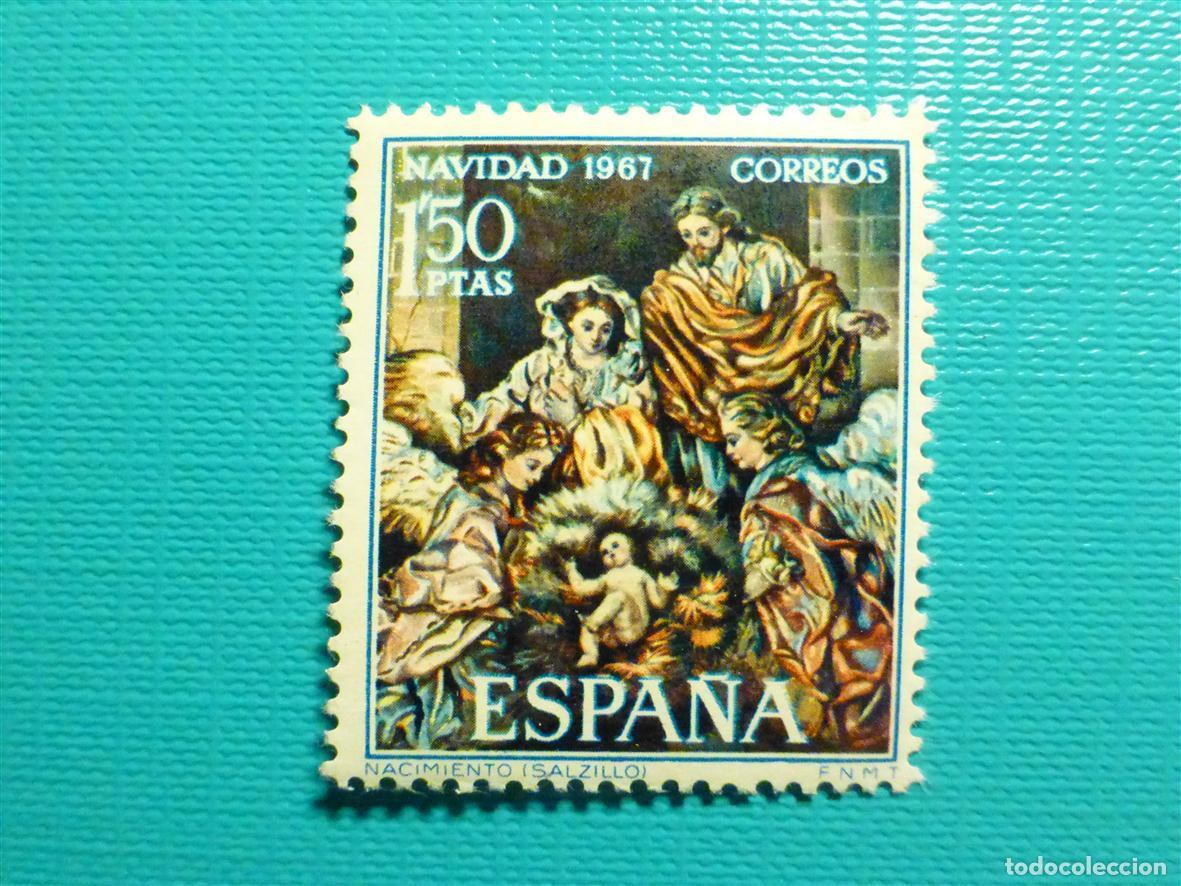 Sellos: SELLO - ESPA&Ntilde;A - CORREOS - Navidad - 1,50 Pts - A&ntilde;o 1967 - EDIFIL 1838 - Nuevo