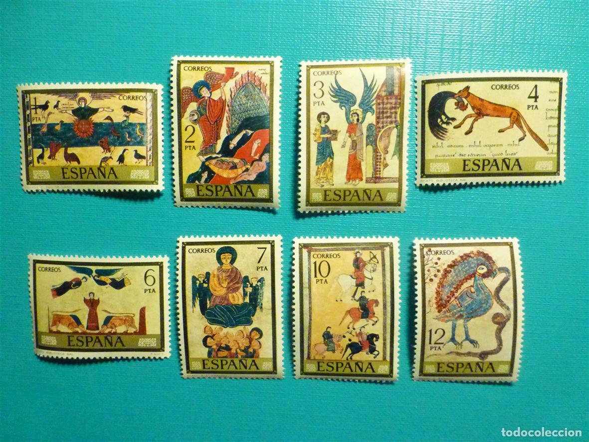 Sellos: Sello Espa&ntilde;a Correos, Serie Completa Codices - A&ntilde;o 1975, Edifil 2284 al 2291 - Nuevos