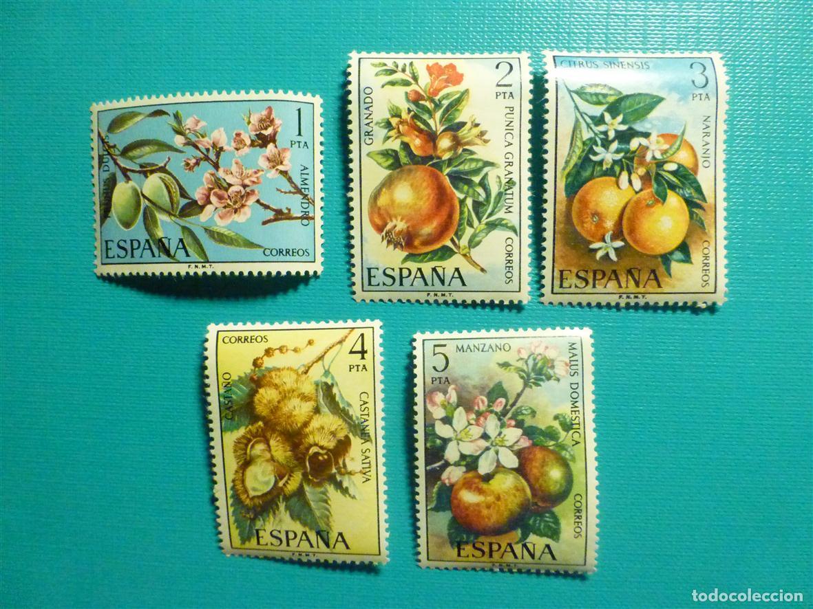Sellos: Sello Espa&ntilde;a Correos, Serie Completa Flora - A&ntilde;o 1975, Edifil 2254 al 2258 - Nuevos