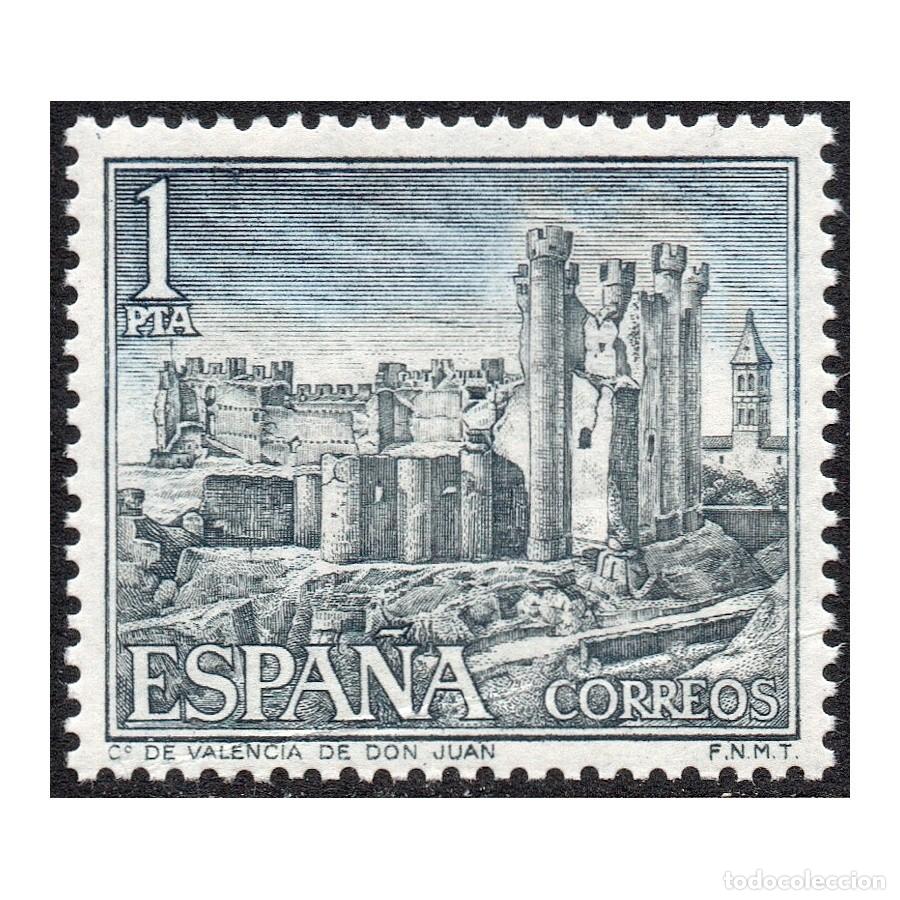 Sellos: Espa&ntilde;a 1970 [SLL] Castillos de Espa&ntilde;a. Valencia de D. Juan (MNH)